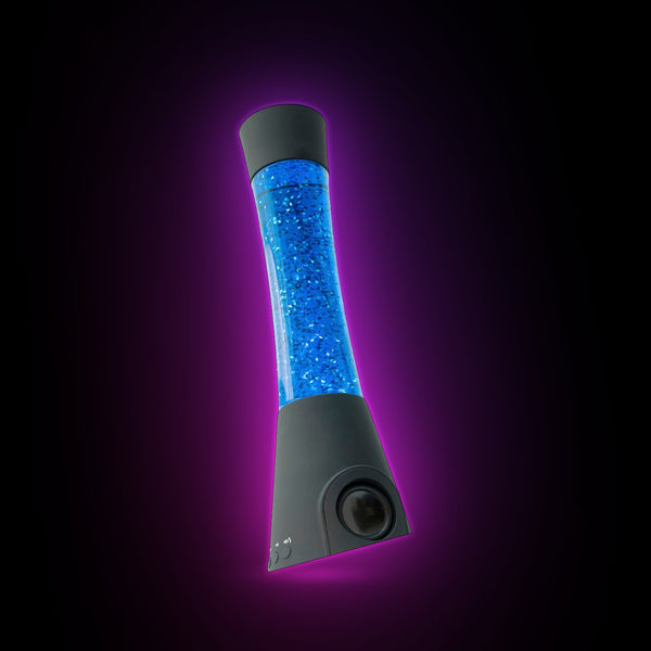 Flow Lamp glitterlampa med högtalare