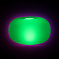 Pulight uppblåsbar LED-puff med fjärr med glow